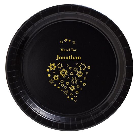 Jewish Star Party Paper Plates